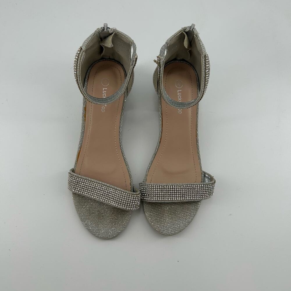 Lucky Top Rhinestone Heels